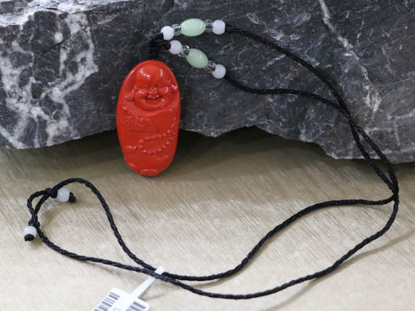 永樂佛朱砂吊墜